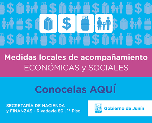 Medidas locales de acompañamiento - Económicas y Sociales